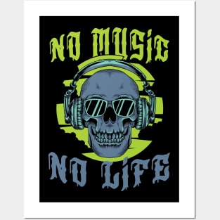 No Music No Life - Art Of Music Posters and Art